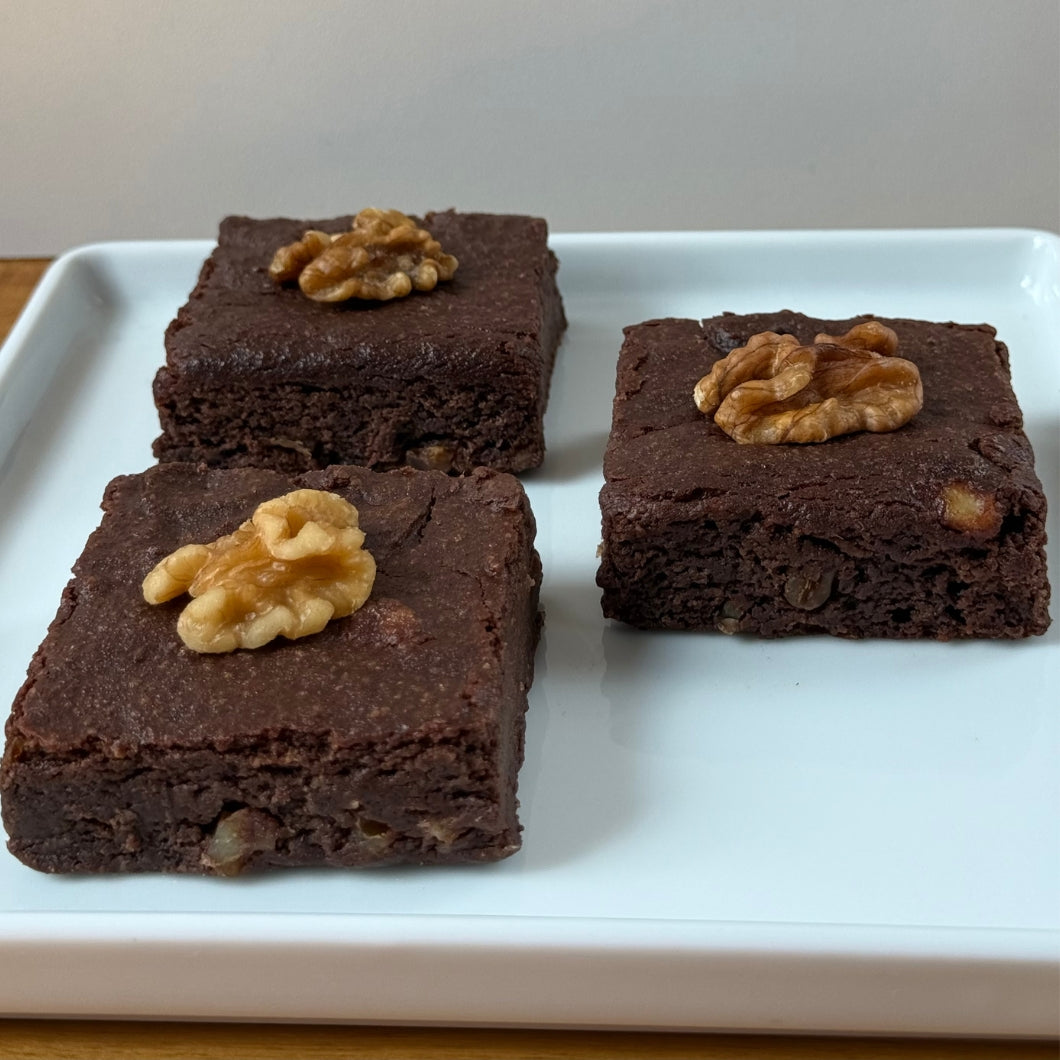 Trio de Brownies com Nozes Sorali