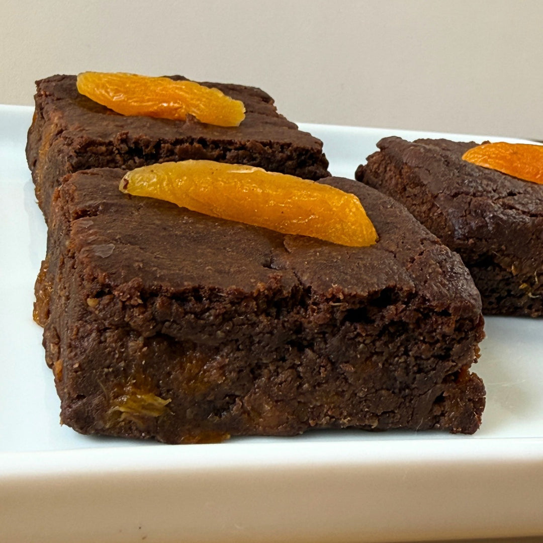 Trio de Brownies com Damasco Sorali