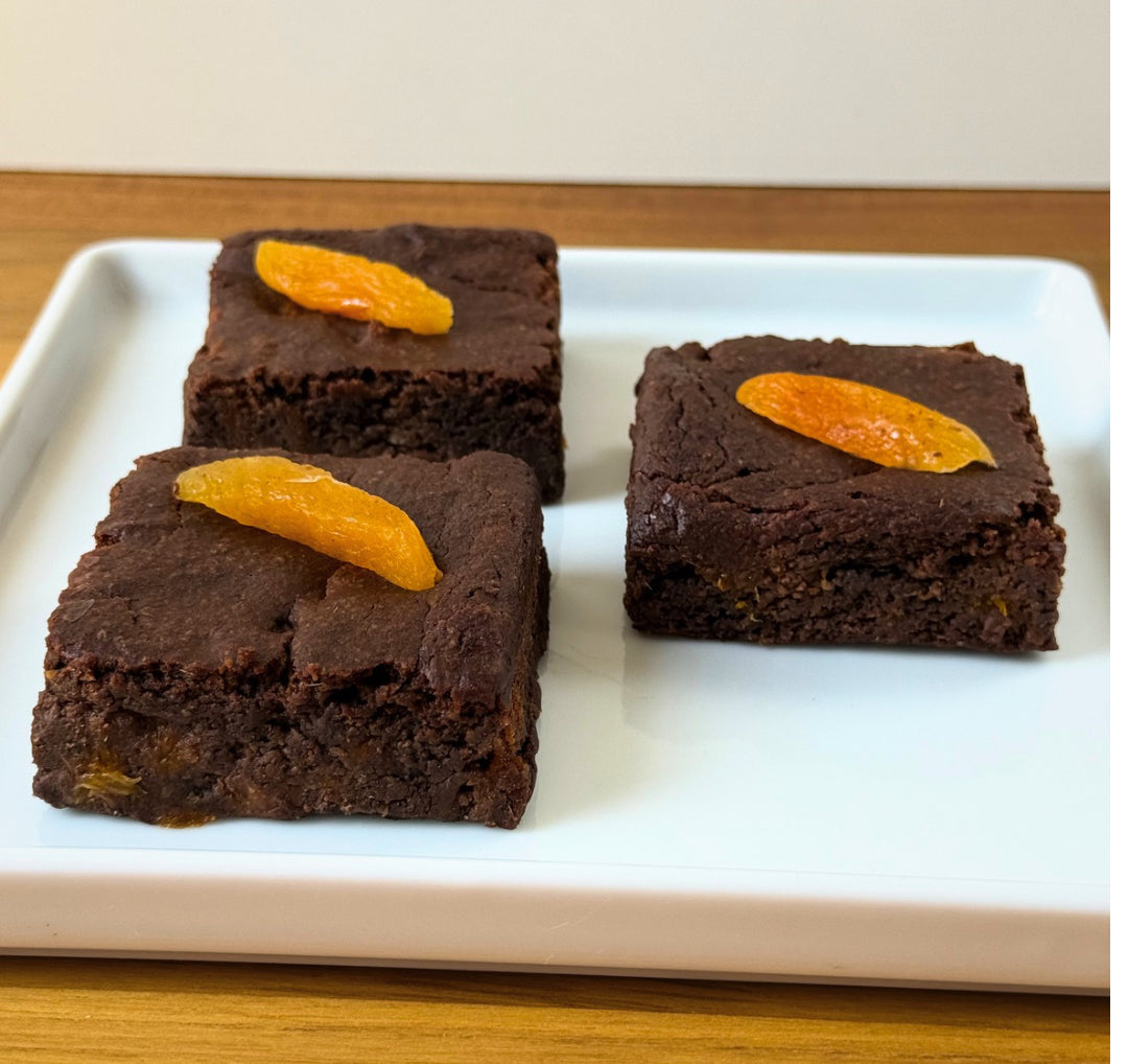 Trio de Brownies com Damasco Sorali