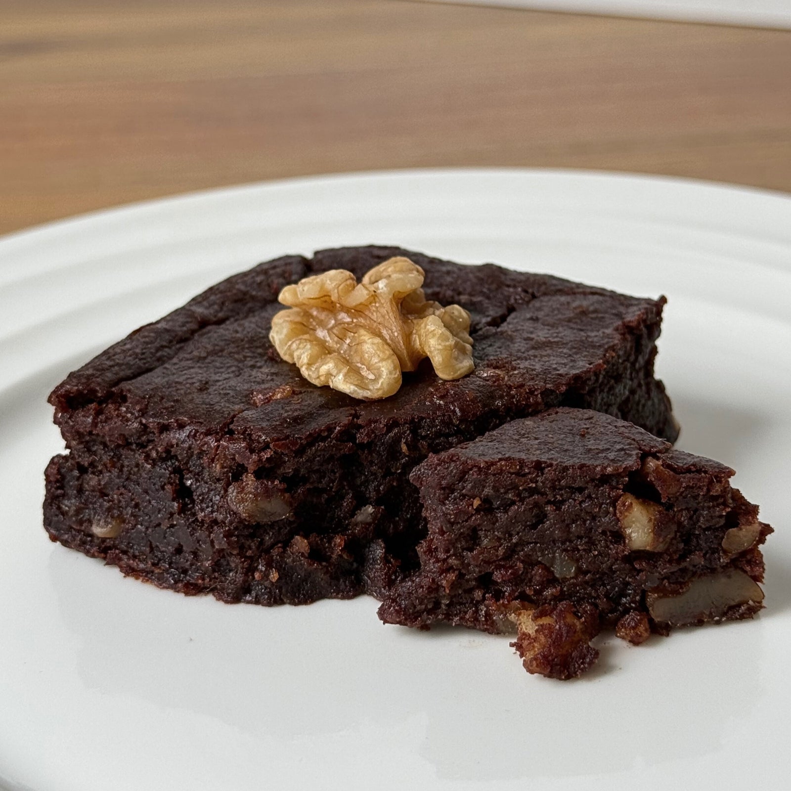 Trio de Brownies com Nozes
