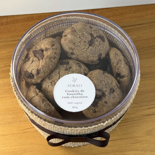 Caixa de Cookies - Baunilha & Chocolate